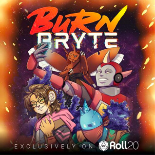 Burn Bryte Core Rulebook Cover